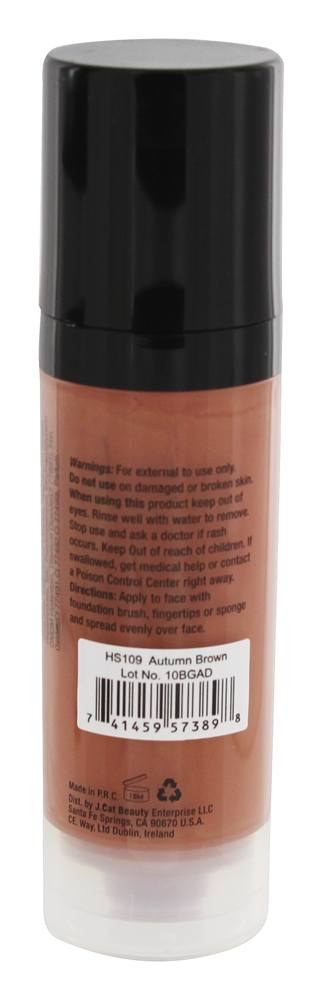 H Perfeição Pele Caçador de focas Fundação Outono Marrom - 0.85 oz. J.Cat Beauty - Imagem 3