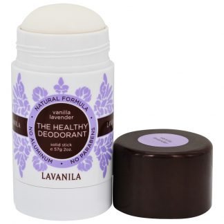 O Saudável Desodorante Sólido Vara Baunilha Lavanda - 2 oz. Lavanila