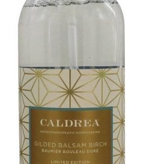 O linho e o quarto pulverizam o vidoeiro de bálsamo dourado - 16 fl. oz. Caldrea