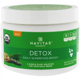 Orgânico Diário Superfoo Impulsionar Detox - 4.2 oz. Navitas Organics