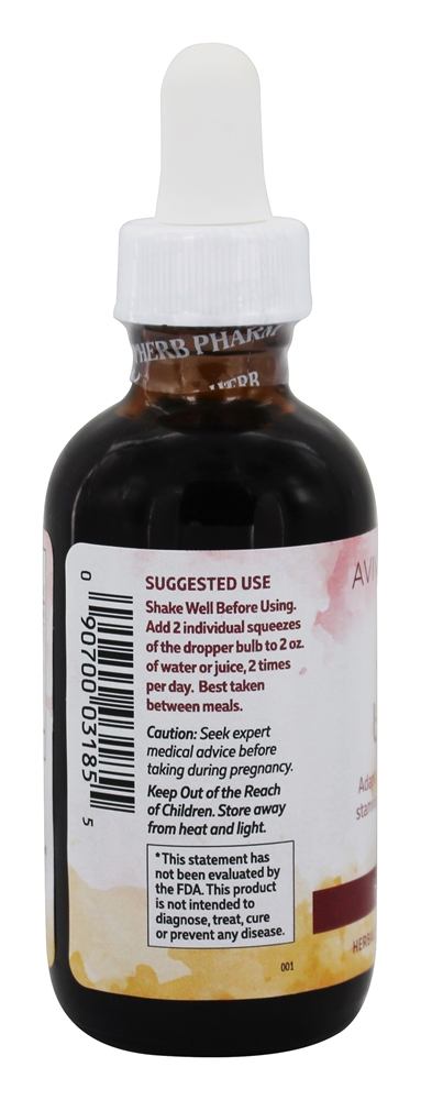 Adrena Elevar Adaptogen Misturar por Aviva Romm M.D. - 2 fl. oz. Herb Pharm - Imagem 3