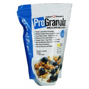 Cluster de Canela de Baunilha ProGranola - 1.22 lbs. Julian Bakery