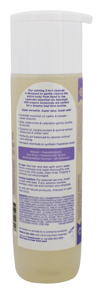 Shampoo e Lavagem Corporal Ultra Calmante Honestos Lavanda Sonhador - 10 fl. oz. The Honest Company - Imagem 2