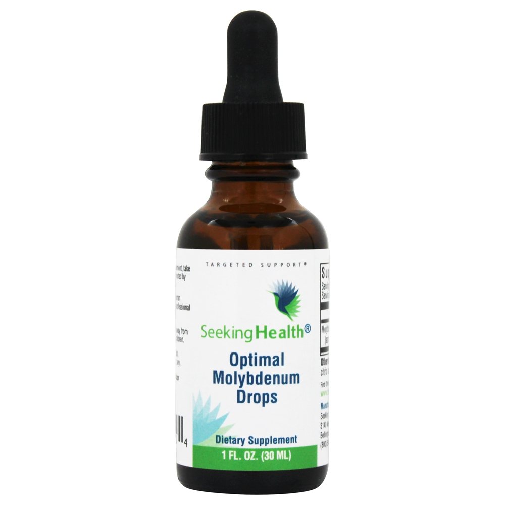 Gotas ideais de molibdênio 25 mcg. - 1 fl. oz. Seeking Health - Imagem 2