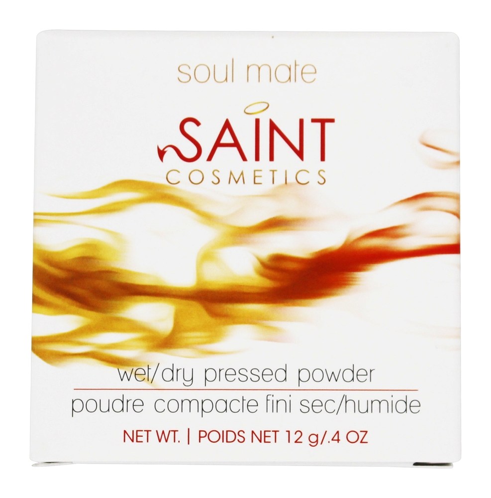 Companheiro de alma de pó pressionado molhado / seco - 0.4 oz. Saint Cosmetics - Imagem 2