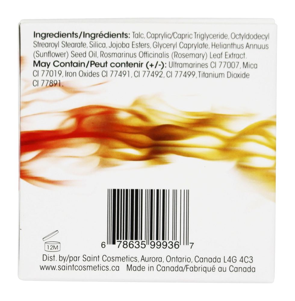 Companheiro de alma de pó pressionado molhado / seco - 0.4 oz. Saint Cosmetics - Imagem 3