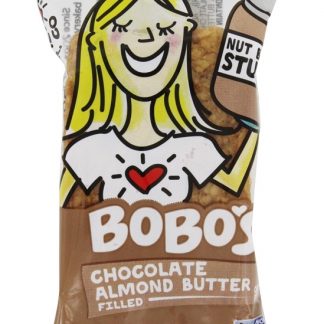 Manteiga De Amendoim Stuff'd Barra De Aveia Manteiga De Amêndoa De Chocolate Cheia - 2.5 oz. Bobo's Oat Bars