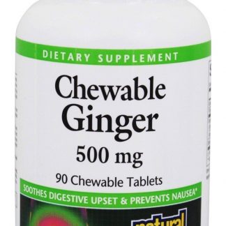 Gengibre Mastigável 500 mg. - 90 comprimidos mastigáveis Natural Factors