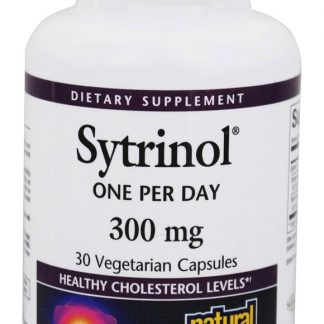 Um por dia Níveis de colesterol saudável de Sytrinol 300 mg. - Cápsulas vegetarianas 30 Natural Factors