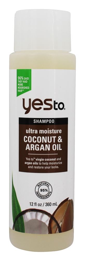Shampoo Ultra Moisture Coconut & Argan Oil - 12 fl. oz. Yes To