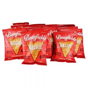 Chips de Feijão Sem Glúten Nacho - 24 Malas Beanfields