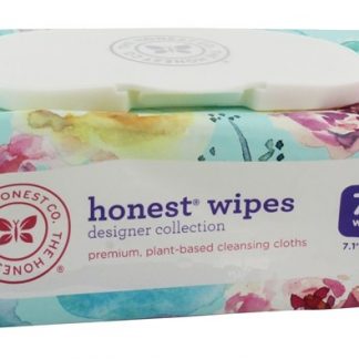 Honesto Bebê Toalhetes Estilista Coleção Rosa Flor Imprimir - 72 Limpe (s) The Honest Company