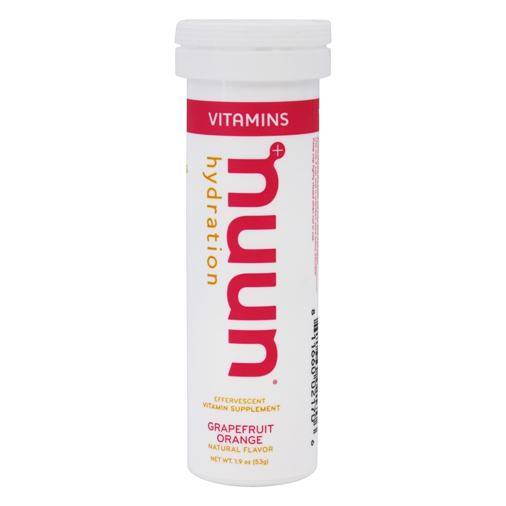 Suplemento vitamínico efervescente de hidratação Laranja toranja - 12 Tablets Nuun