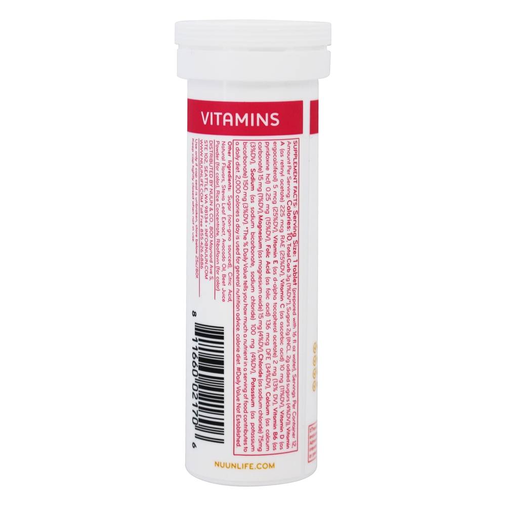 Suplemento vitamínico efervescente de hidratação Laranja toranja - 12 Tablets Nuun - Imagem 2