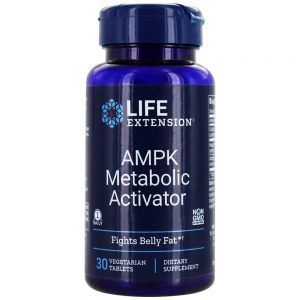 Ativador Metabólico AMPK - 30 Comprimidos vegetarianos Life Extension