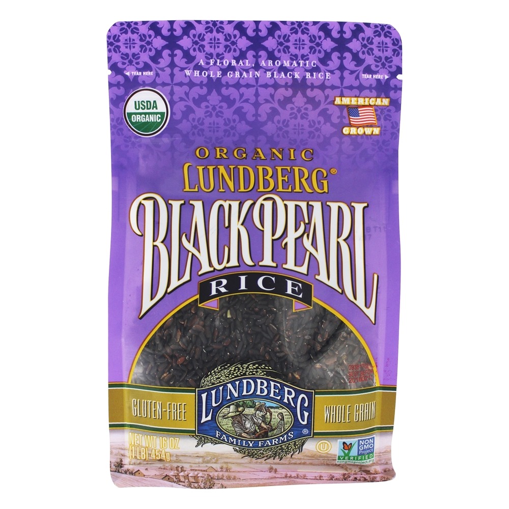 Arroz Perfeito Preto Arroz Integral Sem Glúten - 16 oz. Lundberg
