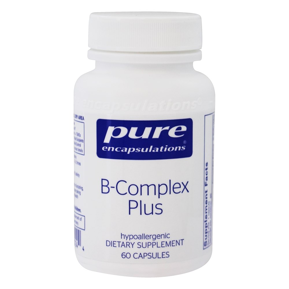 Fórmula B-Complex Plus - Cápsulas 60 Pure Encapsulations
