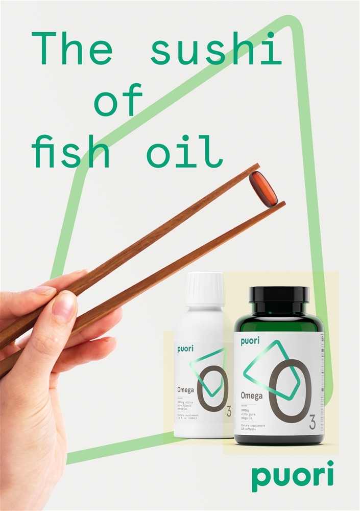 O3 Ultra Pure Omega - 3 Óleo de peixe 2000 mg. - 120 Softgels Puori - Imagem 4