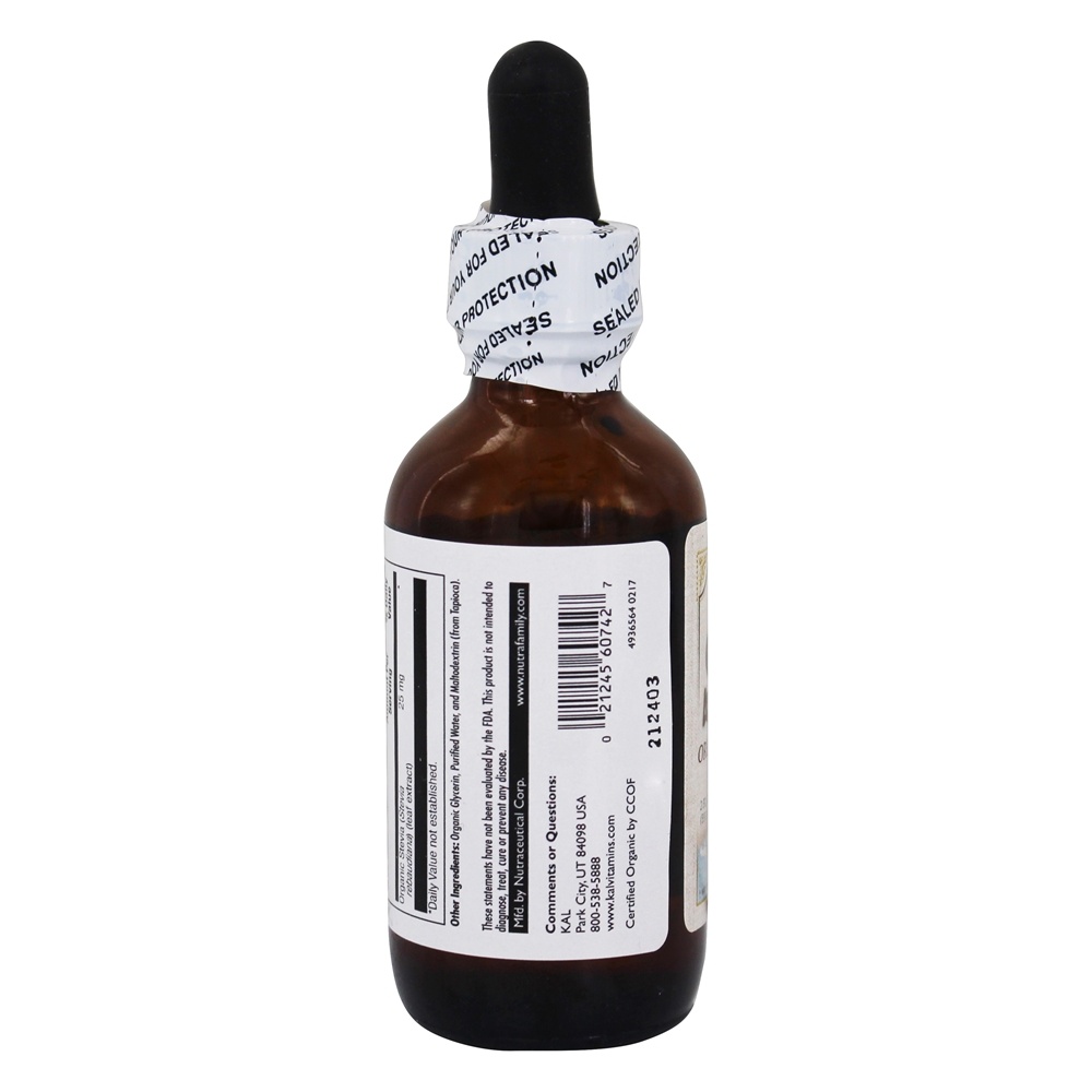 Pure Stevia Orgânico Extrair Líquido - 2 fl. oz. Kal - Imagem 3