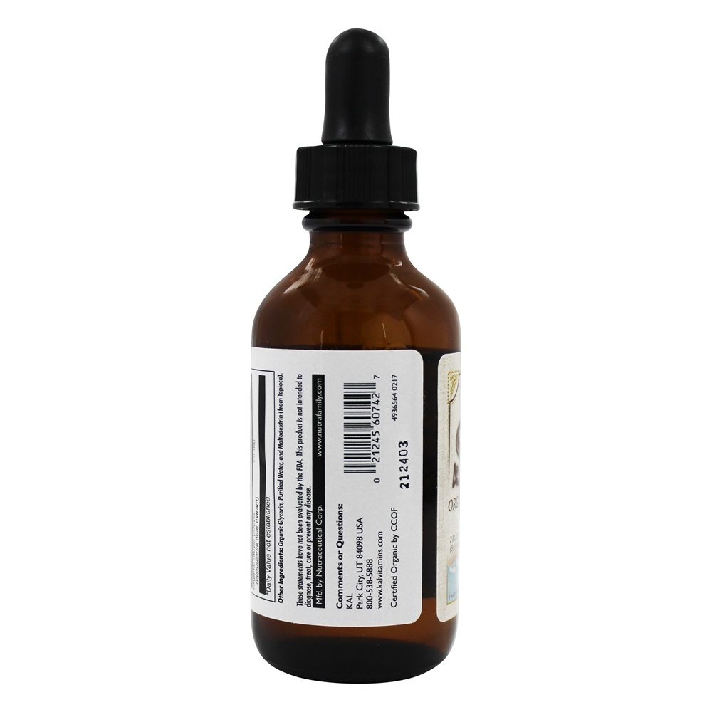 Pure Stevia Orgânico Extrair Líquido - 2 fl. oz. Kal - Imagem 4