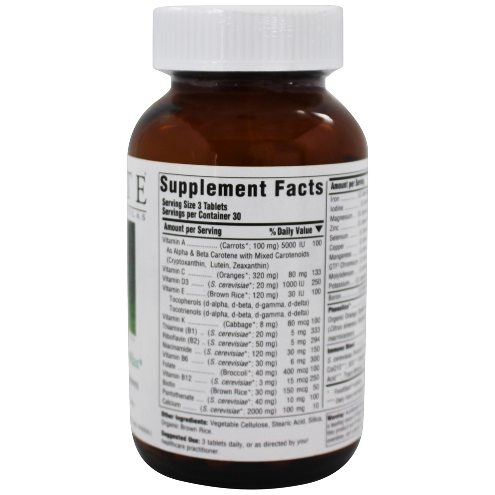 Comida Múltiplas III Biomax Clínico Inteiro Comida Nutrientes - 90 Tablets Innate Response Formulas - Imagem 2
