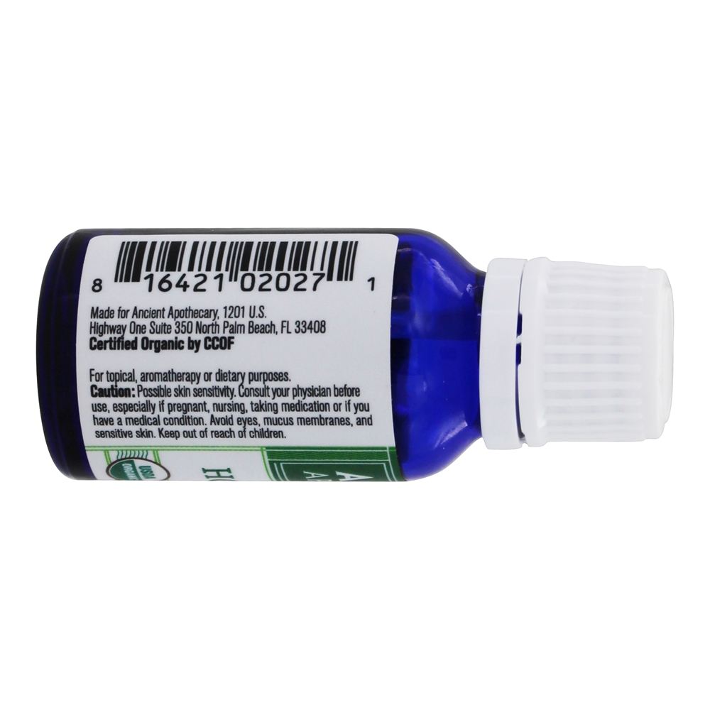 Óleo Essencial Orgânico Santo Basil - 0.5 oz. Ancient Apothecary - Imagem 3