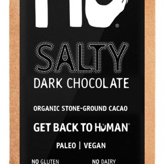 Barra de chocolate escuro orgânica salgada - 2.1 oz. Hu