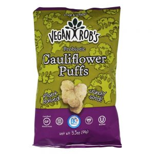 Sopros de couve-flor probiótico - 3.5 oz. Vegan Rob's