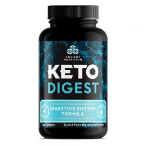 Fórmula de enzima digestiva Keto Digest - Cápsulas 180 Ancient Nutrition