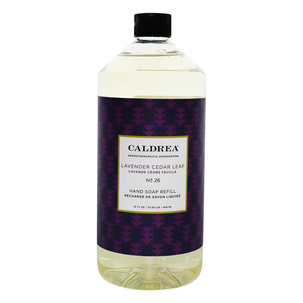 Mão Soap Refill Lavender Cedar Leaf - 32 fl. oz. Caldrea