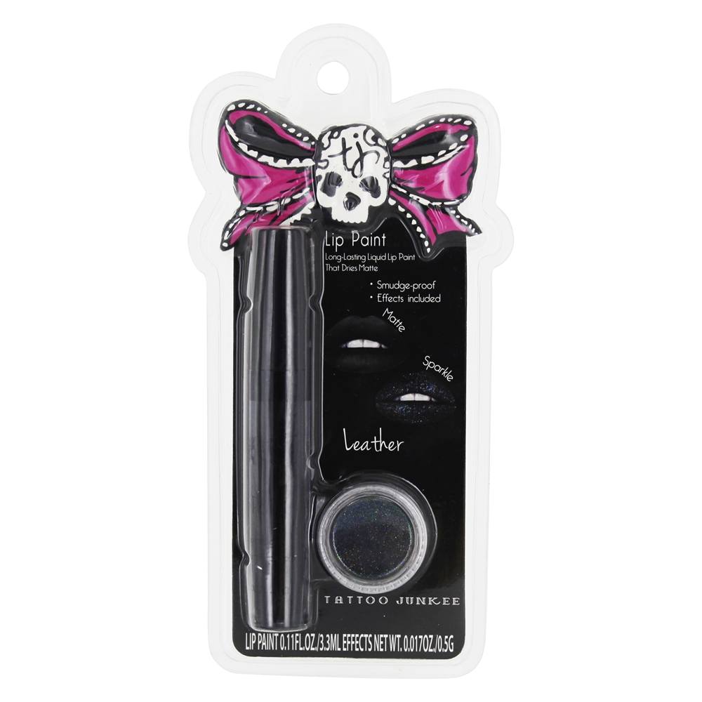Pintura labial + Lip Effects Leather - 2 Contagem Tattoo Junkee