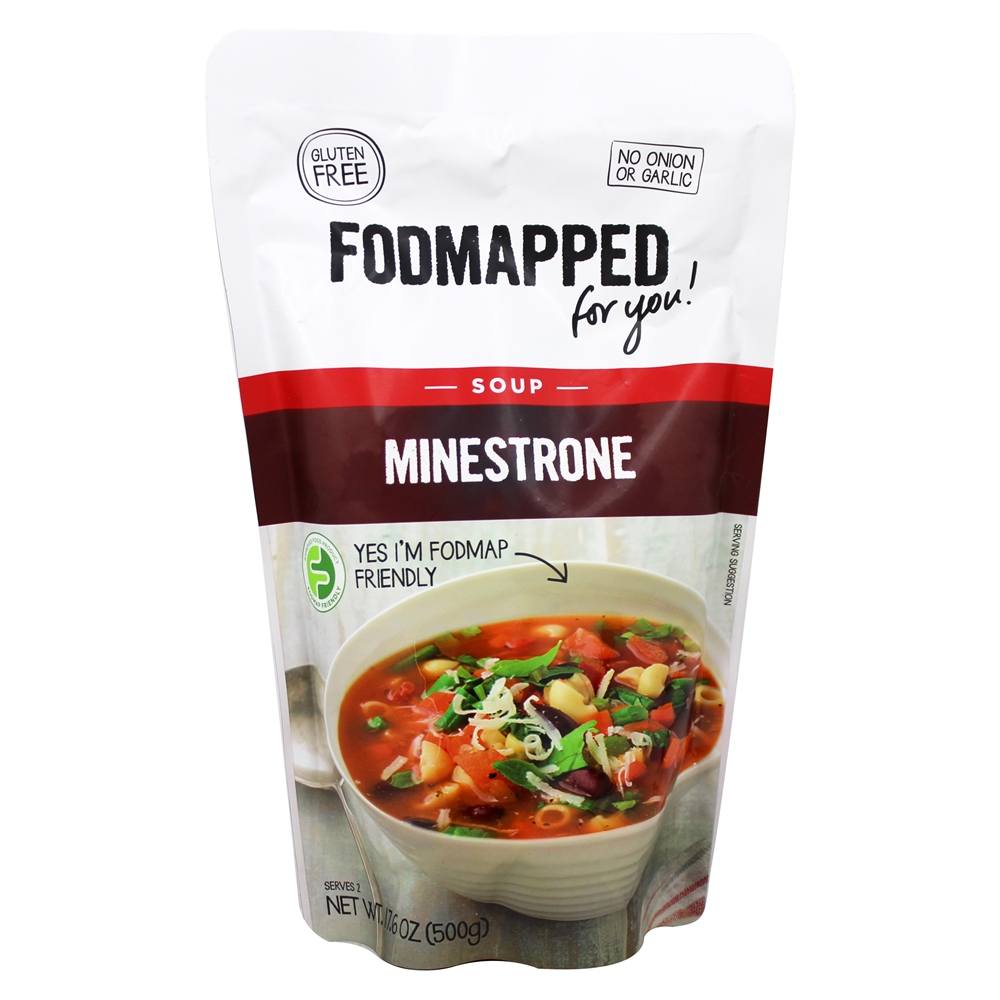 Minestrone de Sopa Sem Glúten - 17.6 oz. Fodmapped