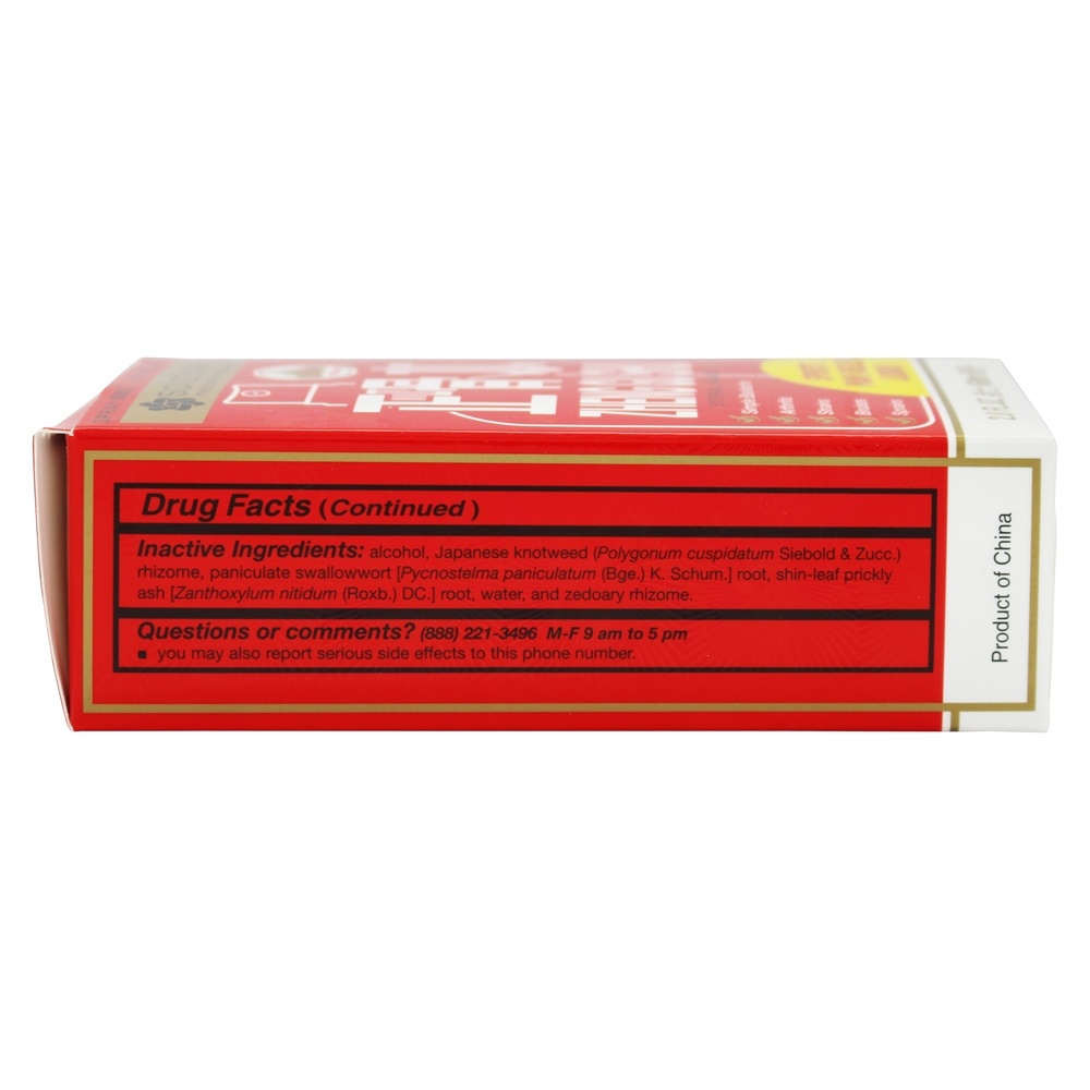 Analgésico externo do pulverizador líquido do alívio das dores dos esportes de Zheng Gu Shui - 2 fl. oz. Solstice - Imagem 3