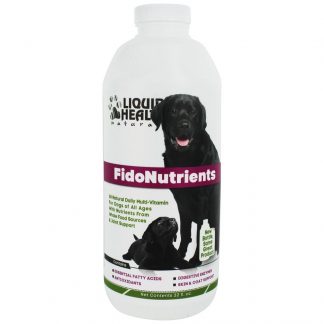 Vitaminas líquidas do cão de FidoNutrients K9 - 32 fl. oz. Liquid Health