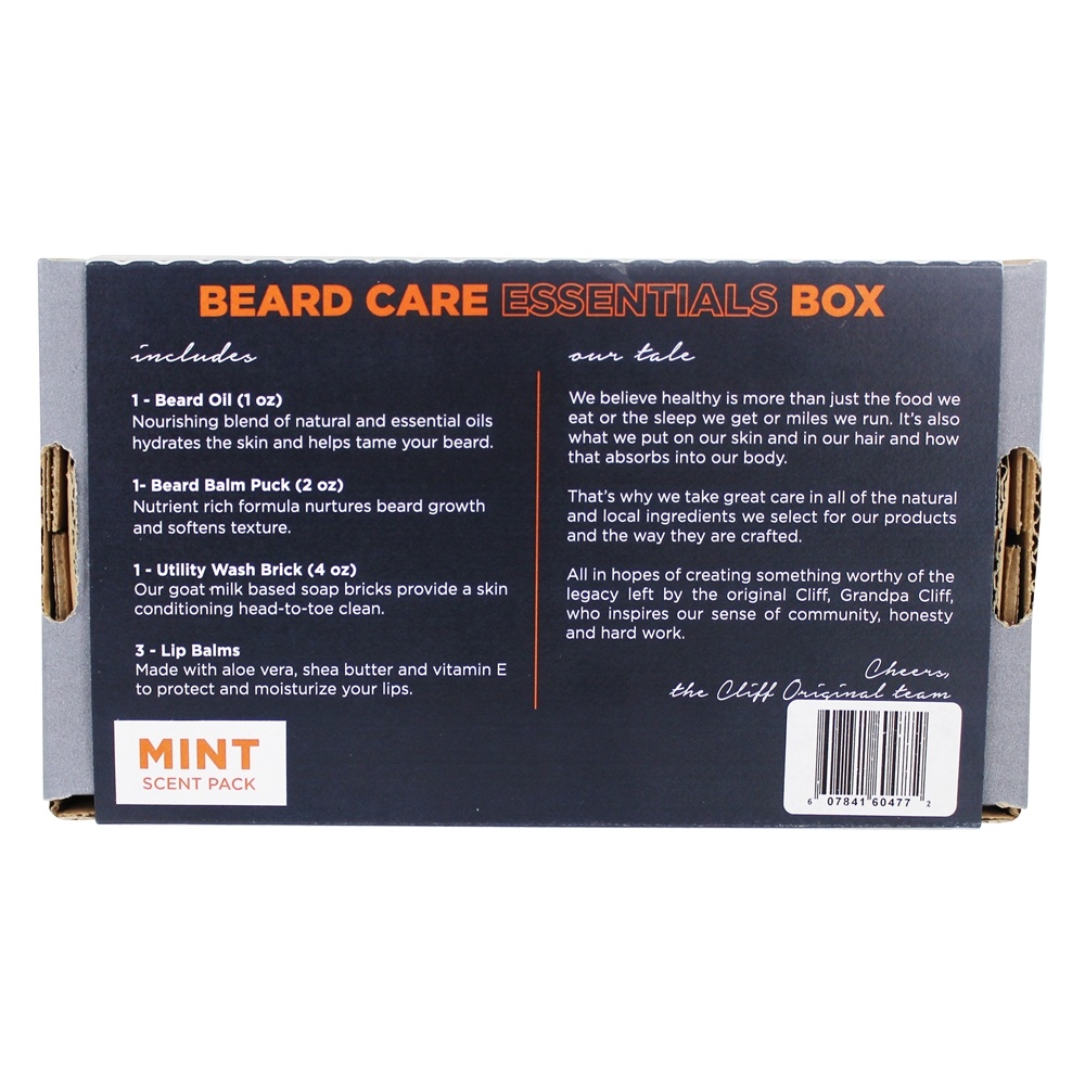 Caixa para produtos essenciais para cuidados com a barba Cliff Original - Imagem 4
