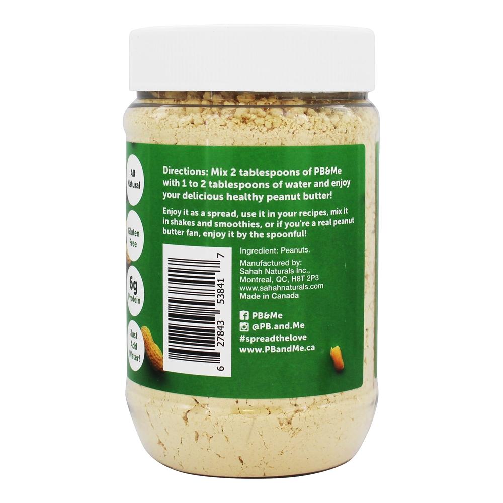 Manteiga De Amendoim Em Pó Sem Açúcar Adicionado Natural 100 % Amendoim - 7.05 oz. PB&Me - Imagem 3