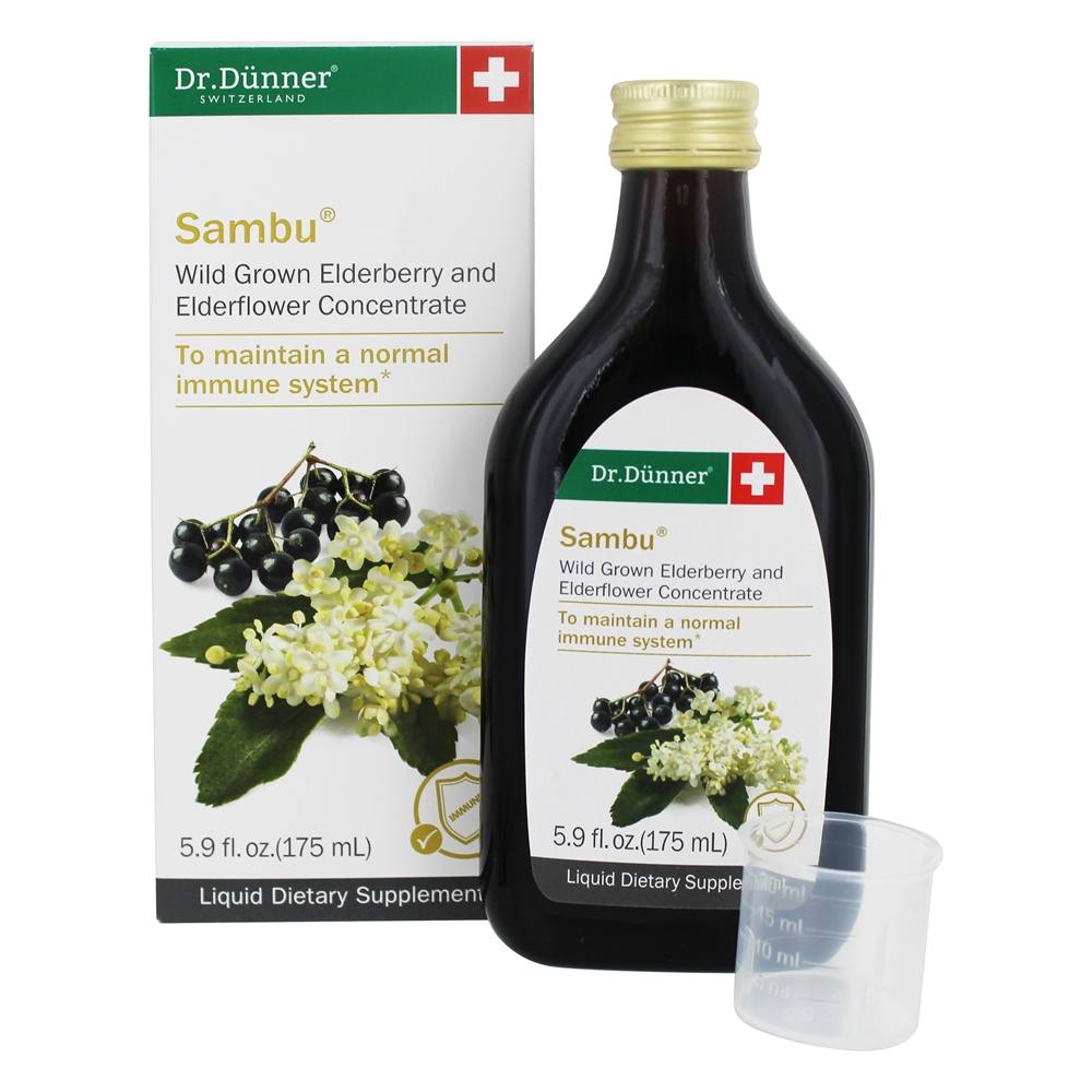 Sambu Selvagem Crescido Sabugueiro & Elderflower Concentrar - 5.9 fl. oz. Dr. Dunner