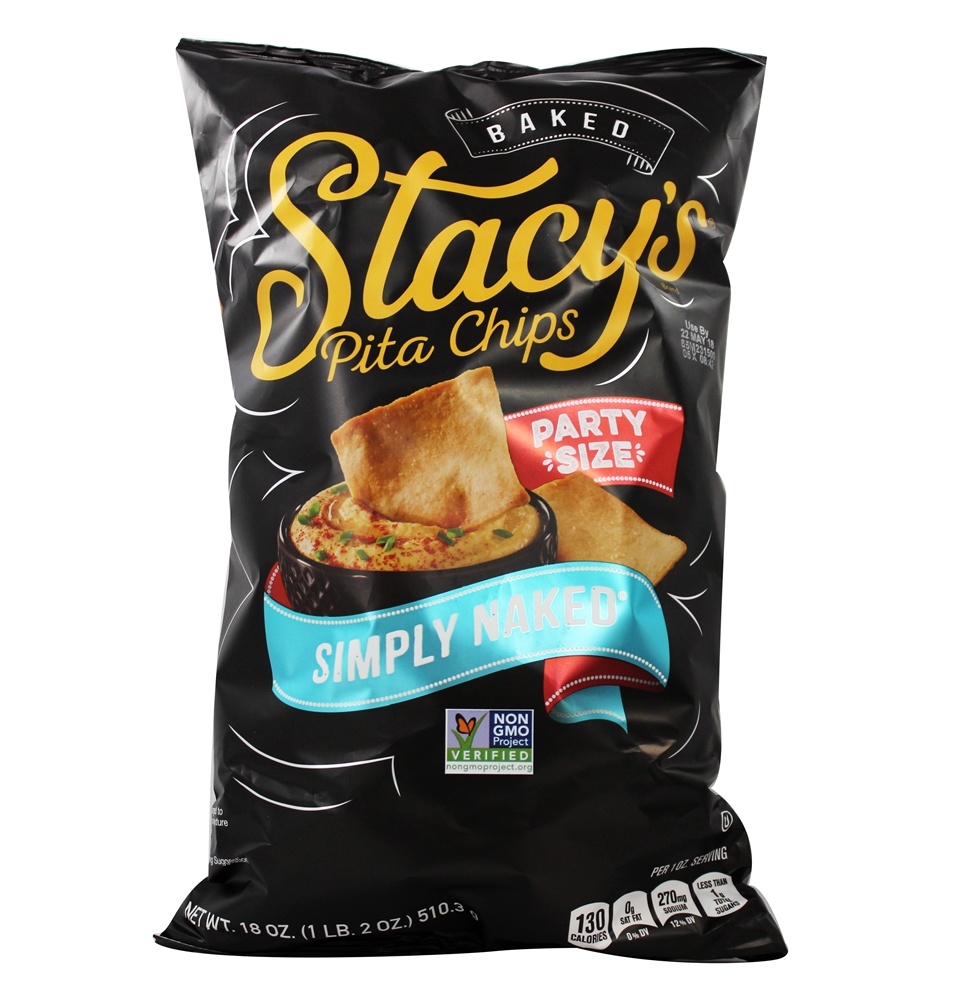 Chips cozidos com pita simplesmente nu - 18 oz. Stacy's Pita Chip Company