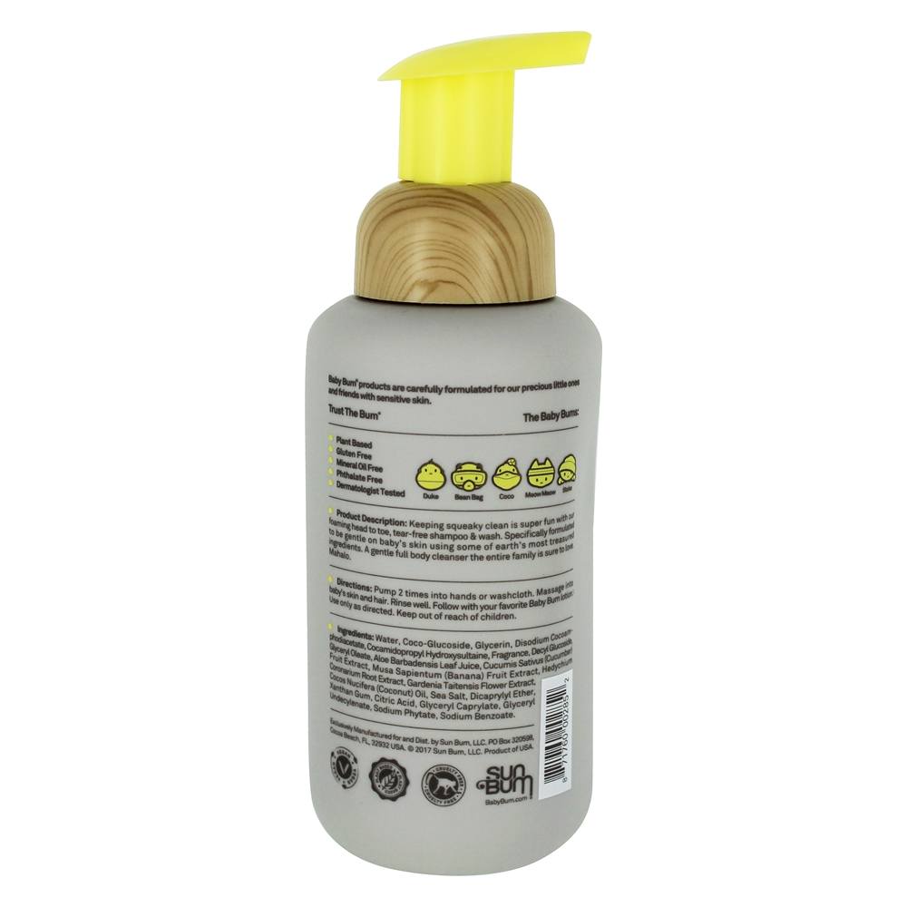 Champô Espumante & Lavar Fragrância Natural - 12 fl. oz. Ba - Imagem 2