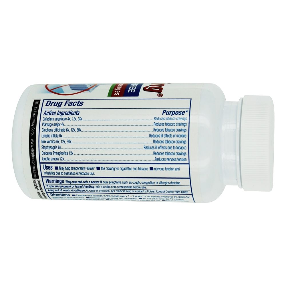 Parar-It Smoking Nicotina Grátis Medicamento Homeopático - 48 Pastilhas NatraBio - Imagem 2