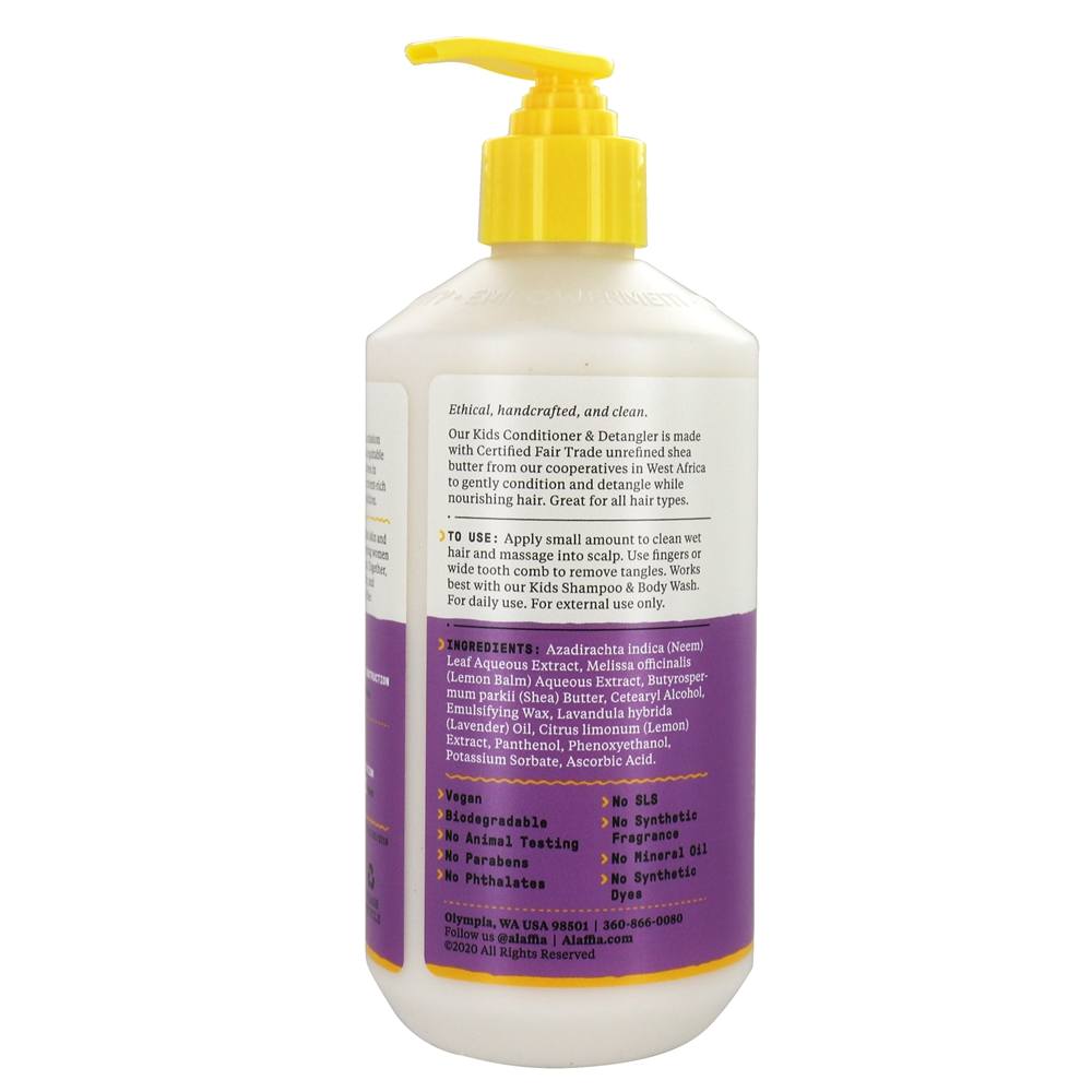 Condicionador e Detangler para crianças Lemon Lavender - 16 fl. oz. Alaffia - Imagem 2