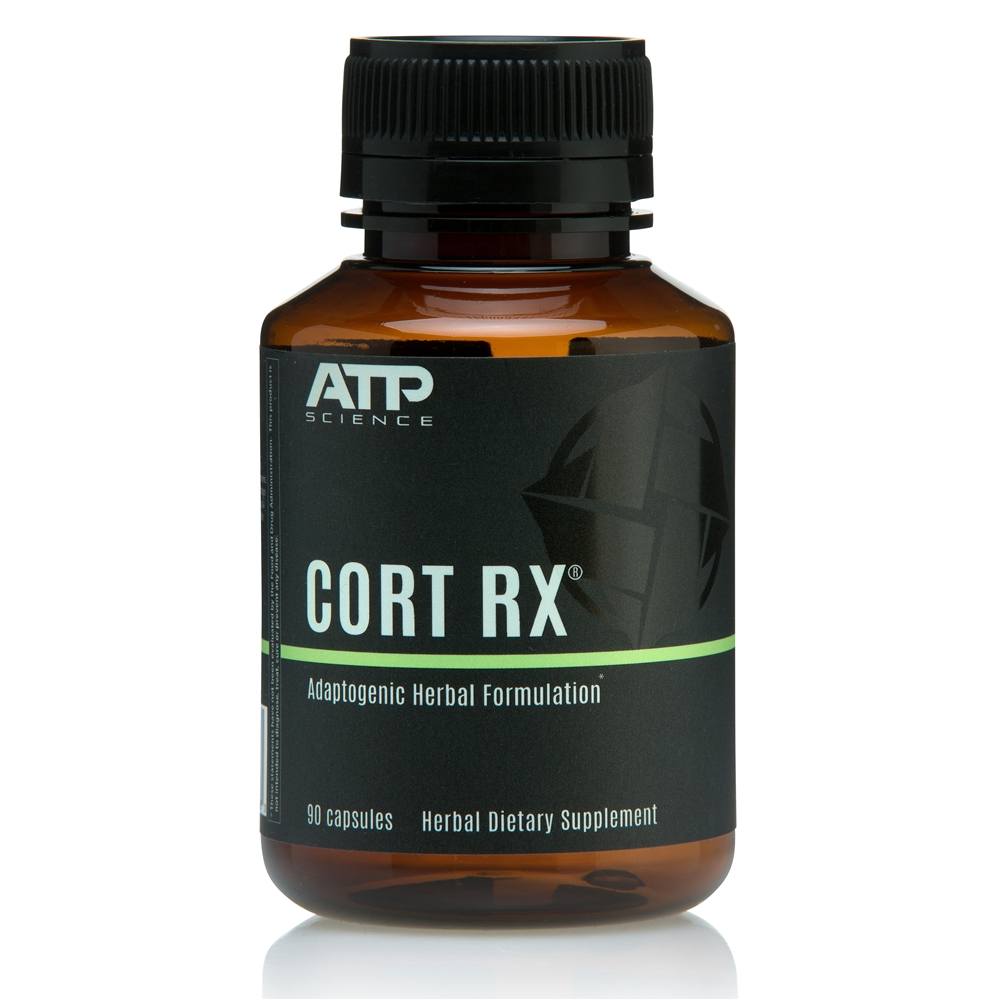 Cort Rx Fórmula de Ervas Adaptogênicas - Cápsulas 90 ATP Science