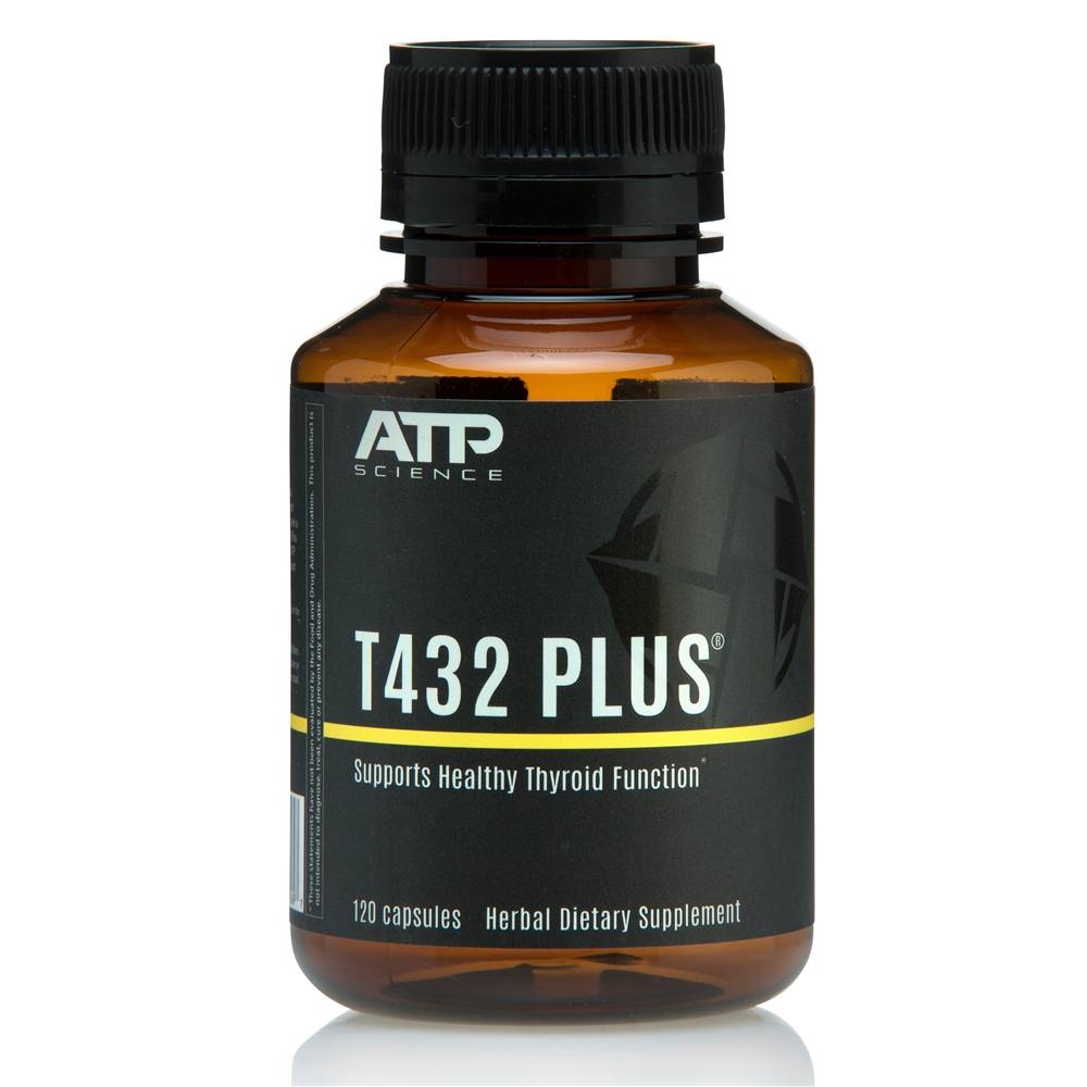 T432 Mais Saudável Tiróide Função Apoiar - Cápsulas 120 ATP Science