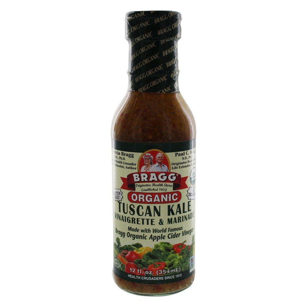 Vinagrete e marinada orgânicos de couve toscana - 12 fl. oz. Bragg