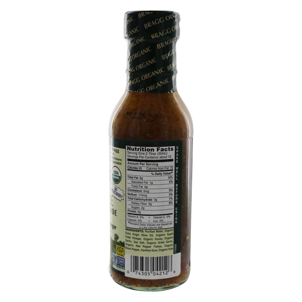 Vinagrete e marinada orgânicos de couve toscana - 12 fl. oz. Bragg - Imagem 2