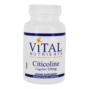 Citicoline Cognizin 250 mg. - Cápsulas vegetarianas 60 Vital Nutrients