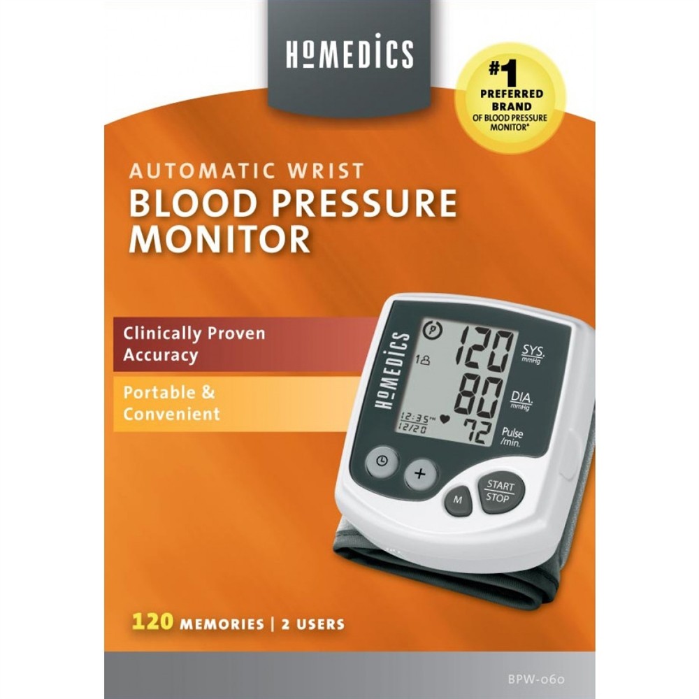 Monitor automático de pressão arterial de pulso BPW-060 HoMedics - Imagem 2