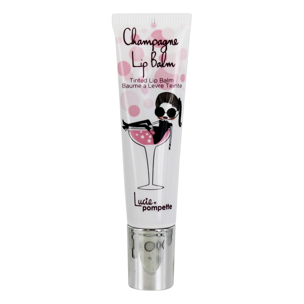 Champanhe Colorido Lábio Bálsamo Abfab Quente Baga - 0.42 fl. oz. Lucie + Pompette - Imagem 2