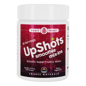 Upshots Fruto Frenesi Batido Misturar-Ins Pó - 3.7 oz. Source Naturals