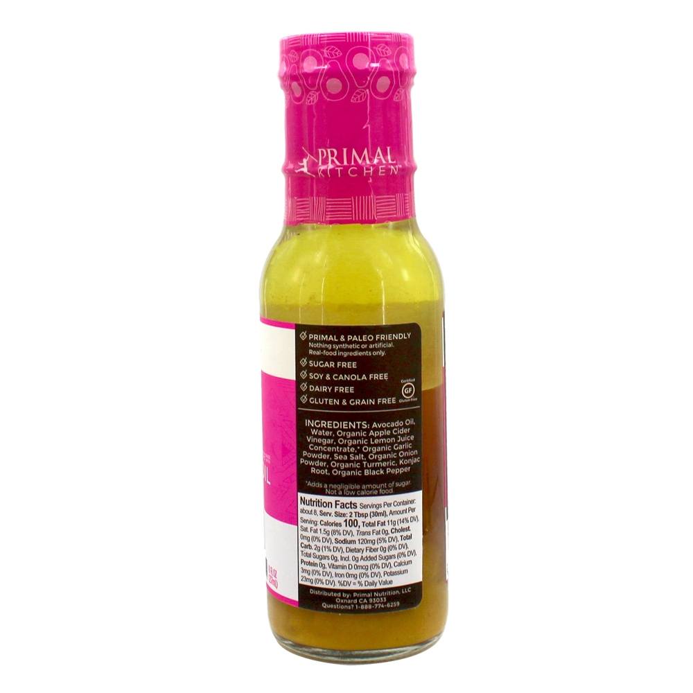 Vinagrete de Óleo de Abacate & Marinade Lemon Turmeric - 8 fl. oz. Primal Kitchen - Imagem 2